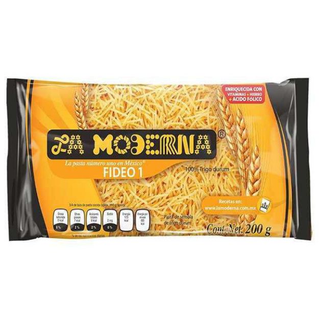 Pasta Fideo 1 200g La moderna