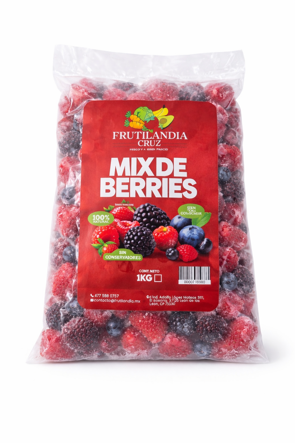 Mix de Berries Congelado