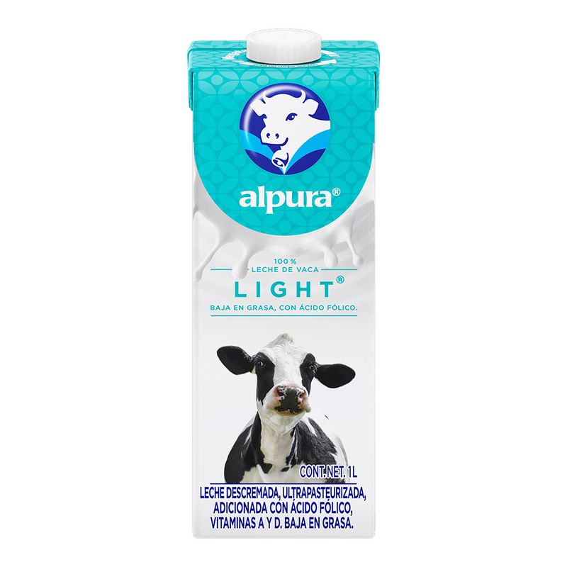 Leche light 1L Alpura