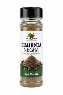 Pimienta Negra Molida Frasco