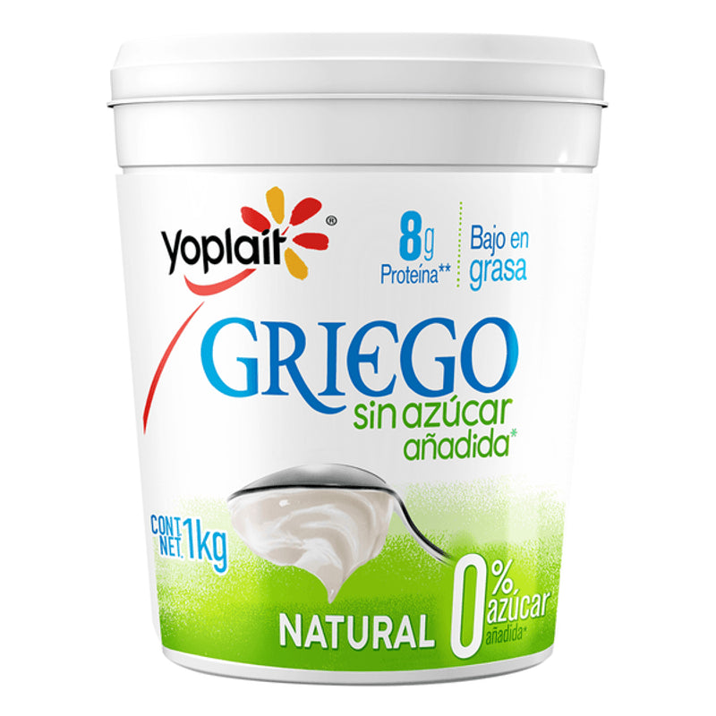 Yoghurt Griego Sin Azúcar 1 kg Yoplait