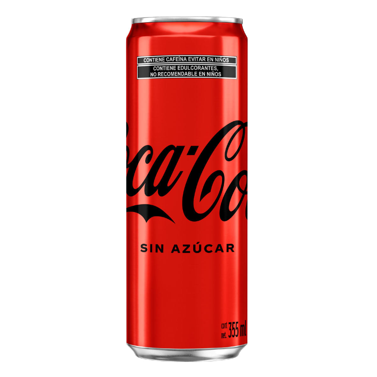 Coca Cola sin azucar lata 355ml
