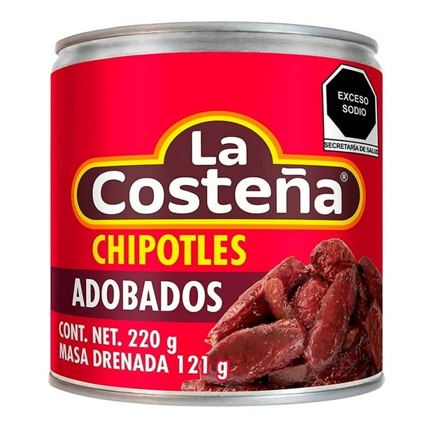 Chipotles Adobados 220g La costeña