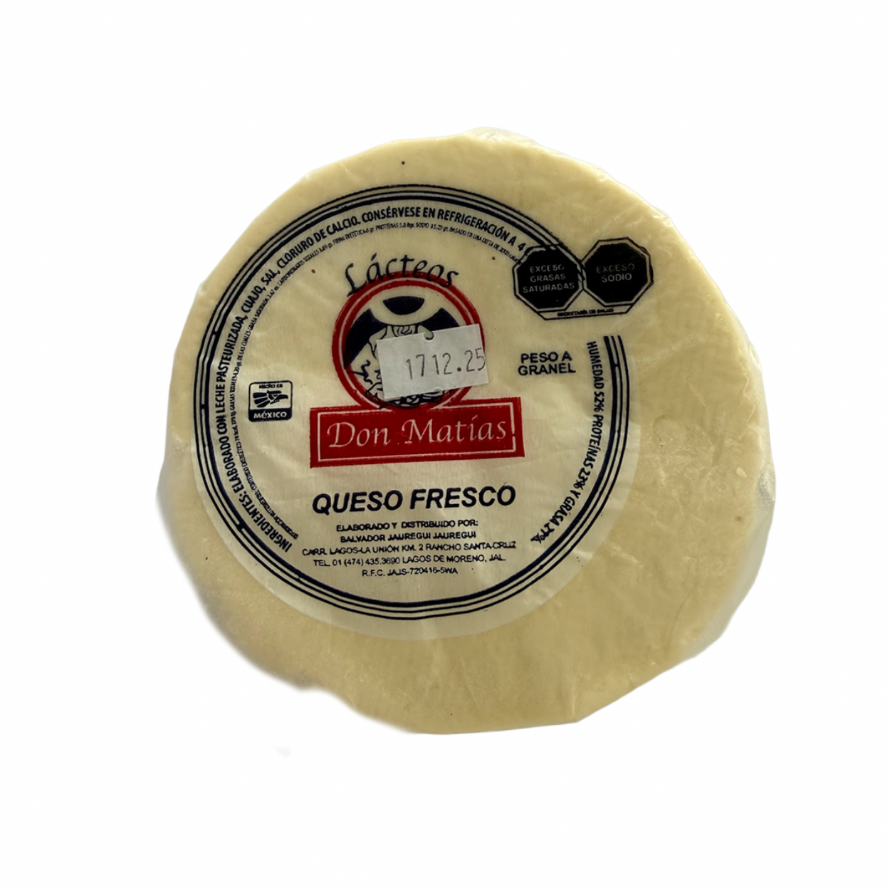 Queso Fresco 350g Matias