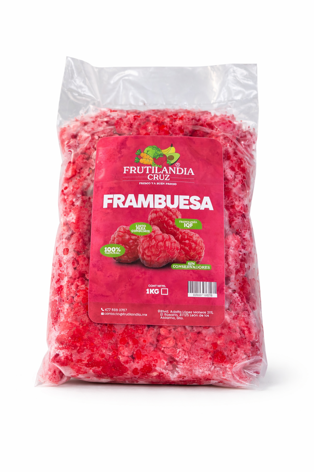Frambuesa Congelada