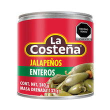 Jalapeños Enteros 240g La costeña
