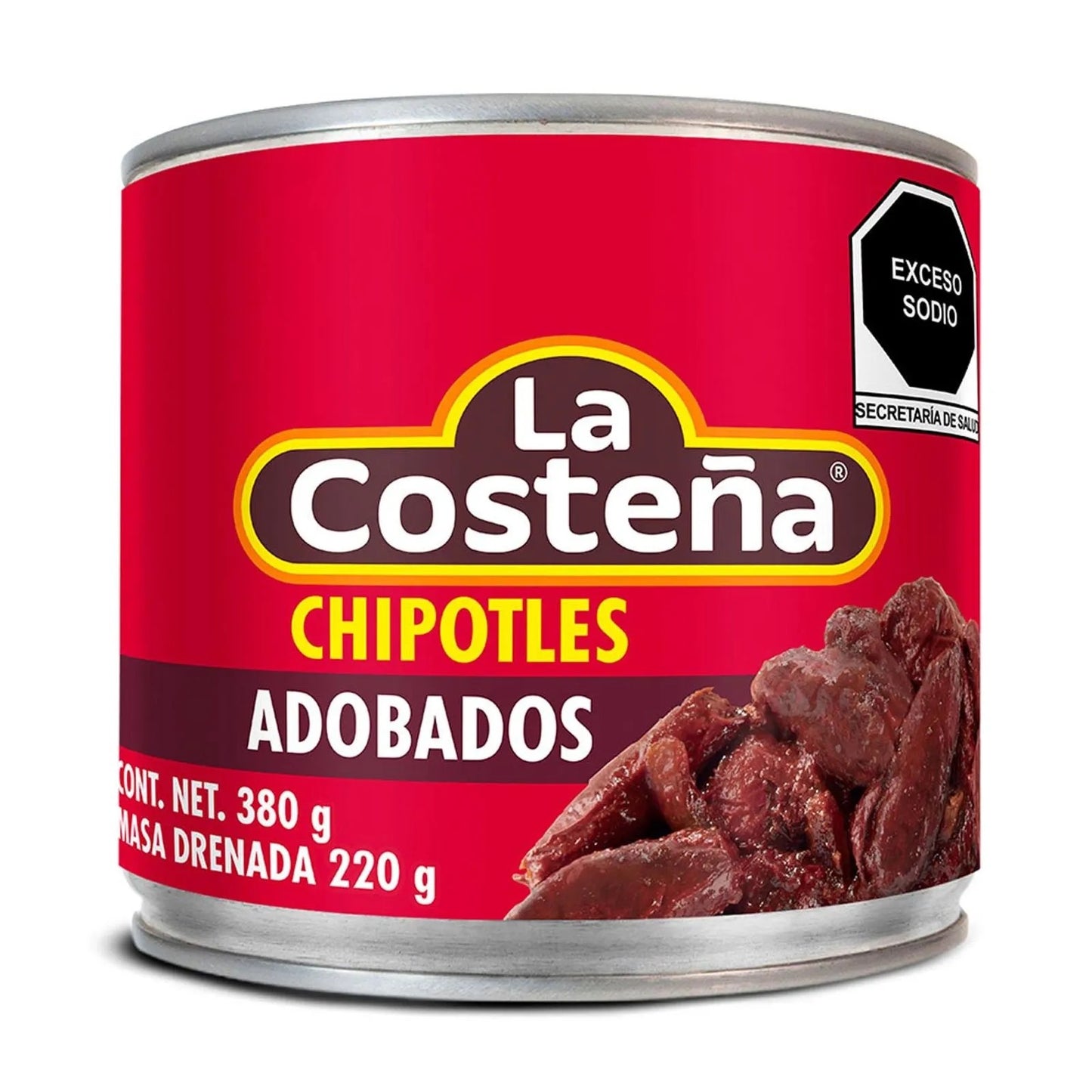 Chipotles Adobados 380g La costeña