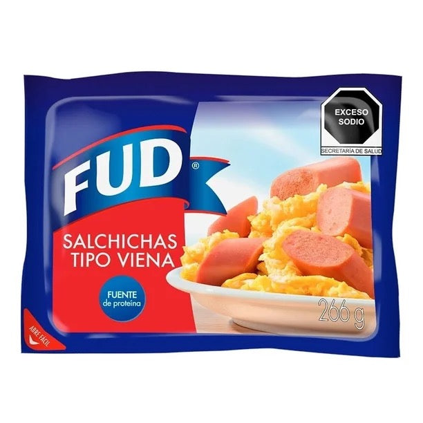 Salchicha tipo viena 266g FUD