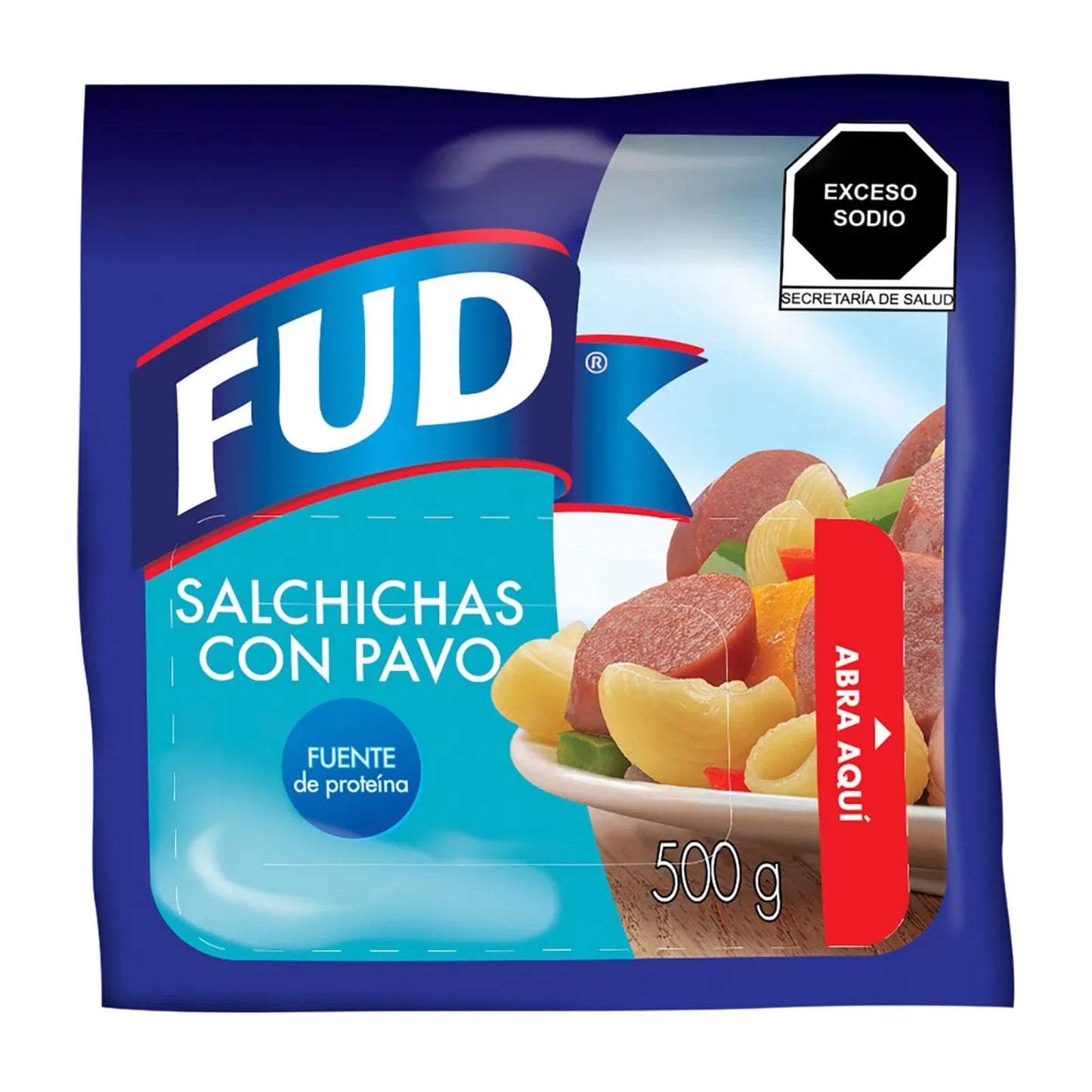 Salchichas Con Pavo 500g FUD