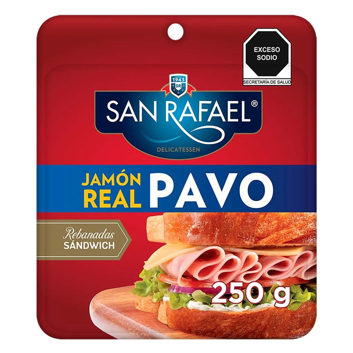 Jamón de pavo 250g San Rafael