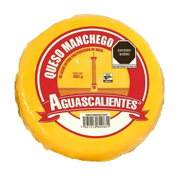Queso Manchego Aguascalientes 400gr.
