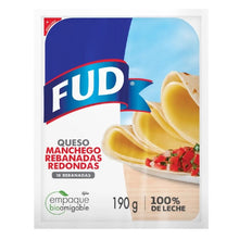 Queso Manchego Rebanado 190g FUD