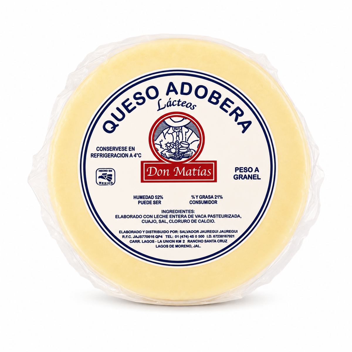 Queso quesadillero 350g Matias