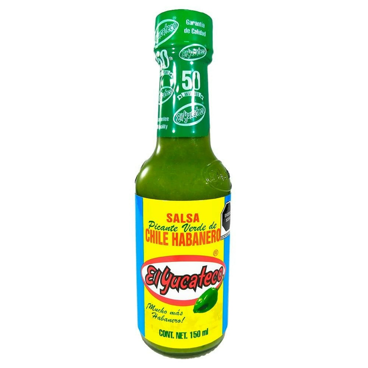 Salsa habanero verde 150ml El Yucateco