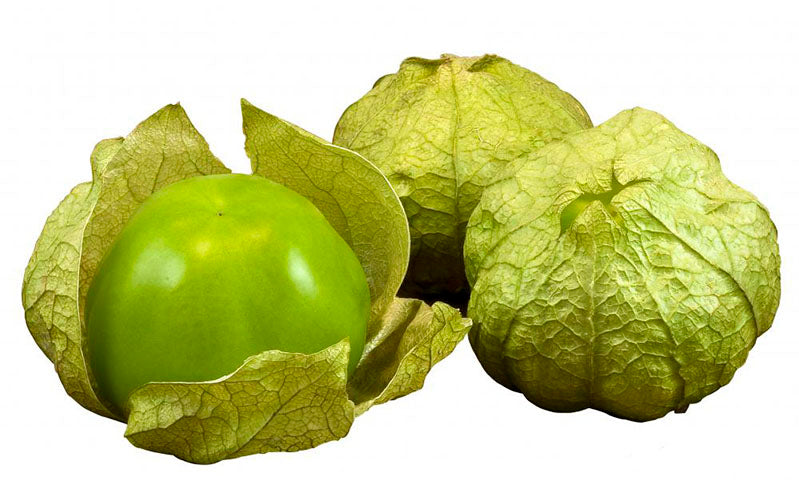 Tomate Verde Con Hoja